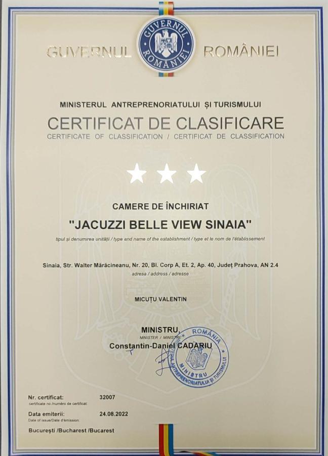 Jacuzzi Belle View Sinaia-Free Parking Apartment Ngoại thất bức ảnh